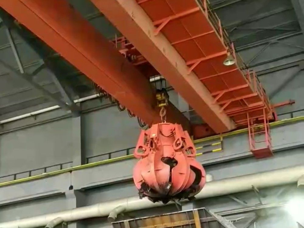 QZ型抓斗雙梁橋式起重機、雙梁抓斗吊、抓斗天車、吊機、礦山起重機