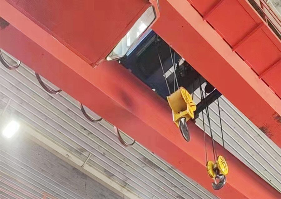 泰安起重機、LH型32/10t電動葫蘆雙梁橋式起重機廠家圖片