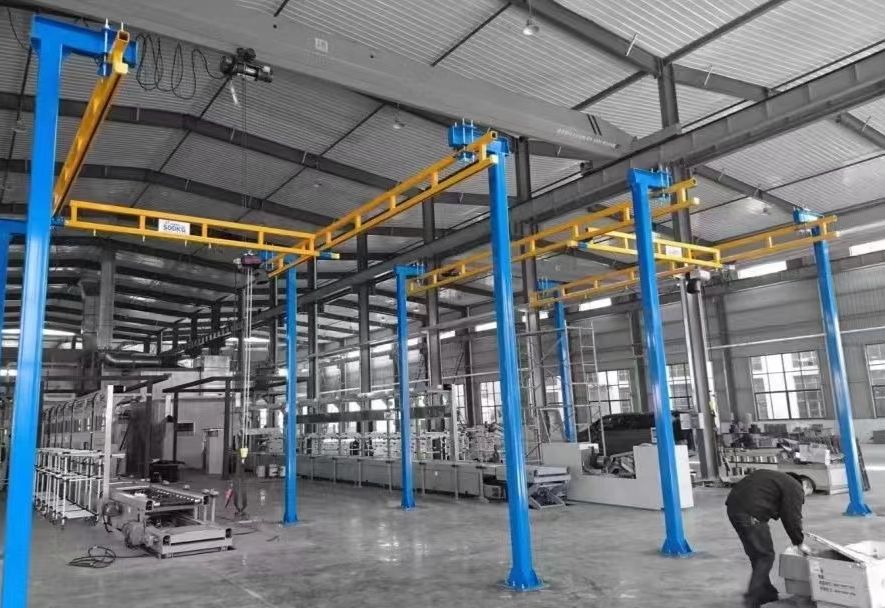 自立式KBK、立柱式KBK起重機(jī)軌道組合系統(tǒng)