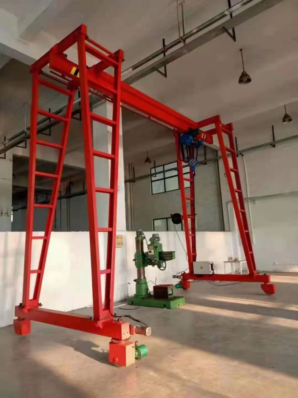 簡易龍門架的噸位、跨度、價格-河南信陽起重機