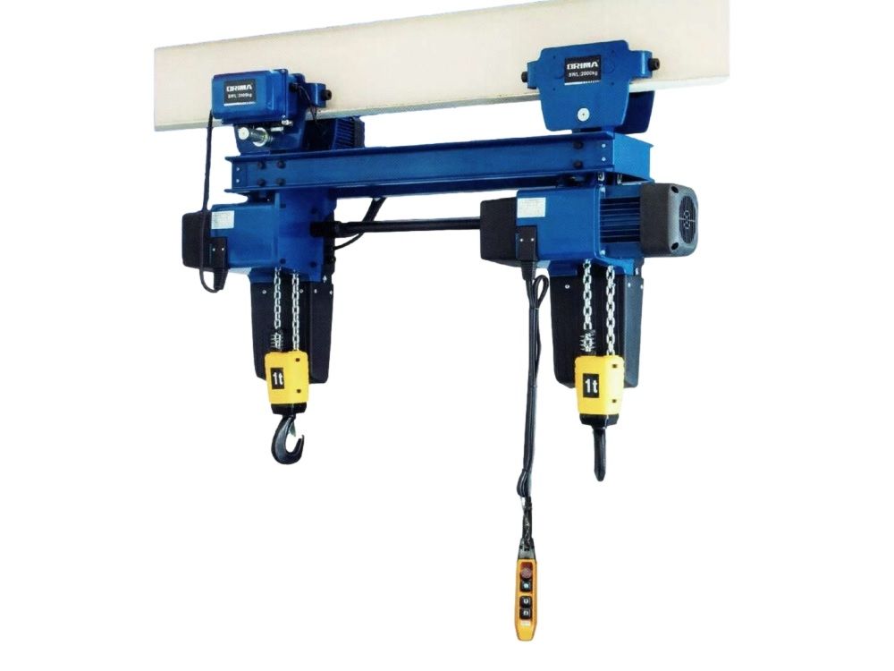 雙鉤歐式電動環(huán)鏈葫蘆(江蘇八馬)