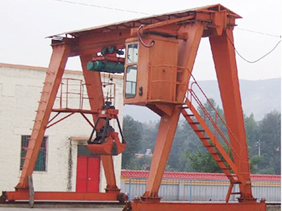 呼和浩特起重機(jī)械、電動單梁抓斗門式起重機(jī)