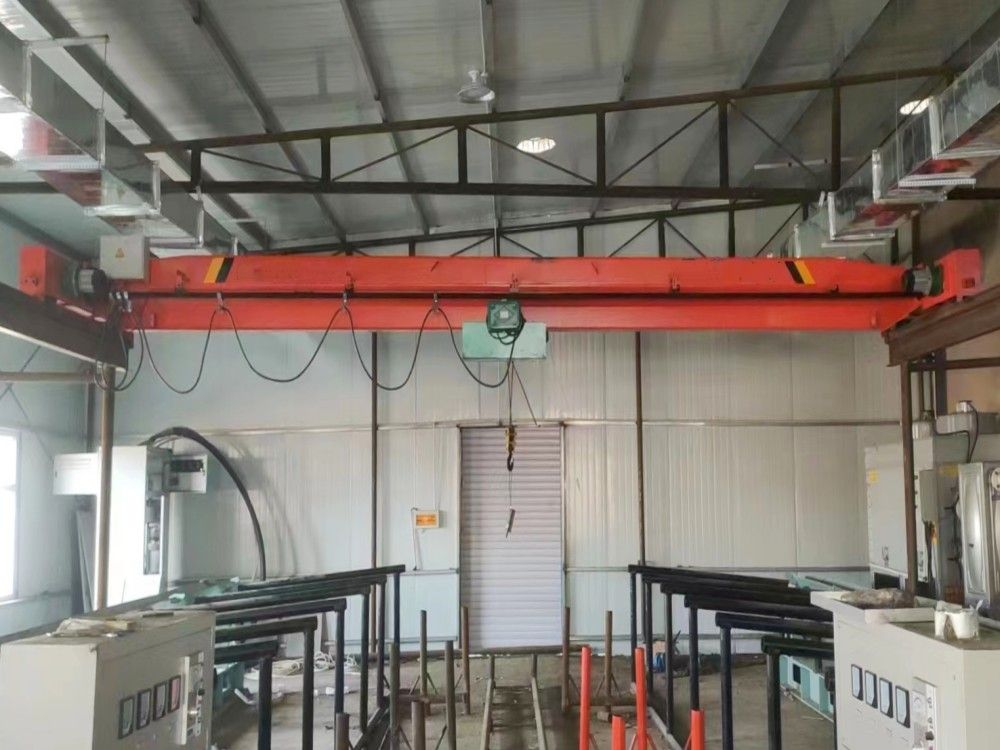 LD型低凈空電動單梁起重機、新型天車、吊機、河南俊源起重機