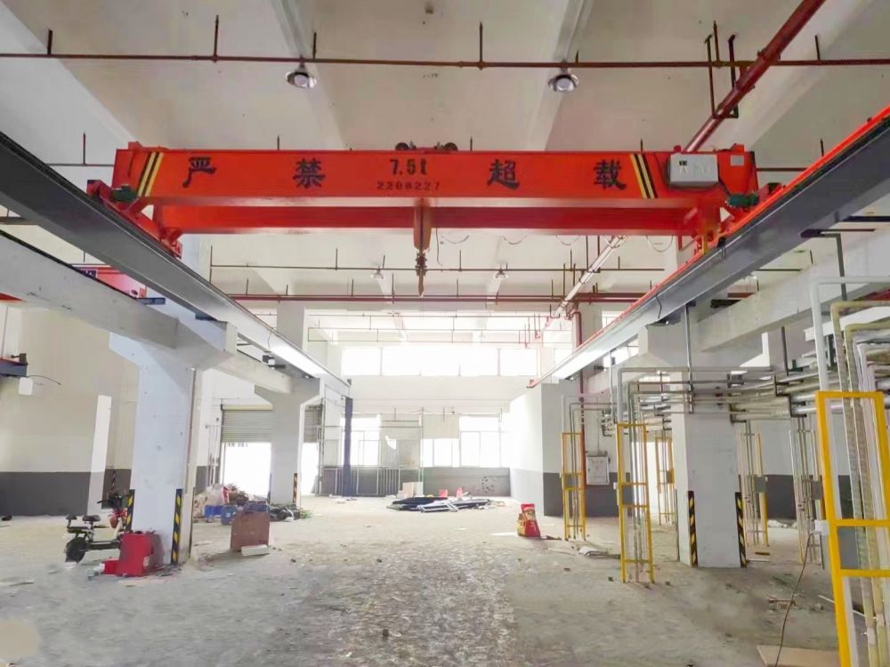 江門起重機廠家品牌、LH型電動葫蘆雙梁橋式起重機