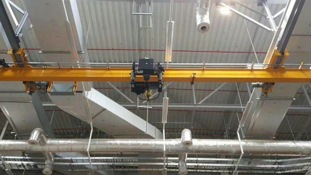 河南起重機，電動歐式新型單梁懸掛起重機