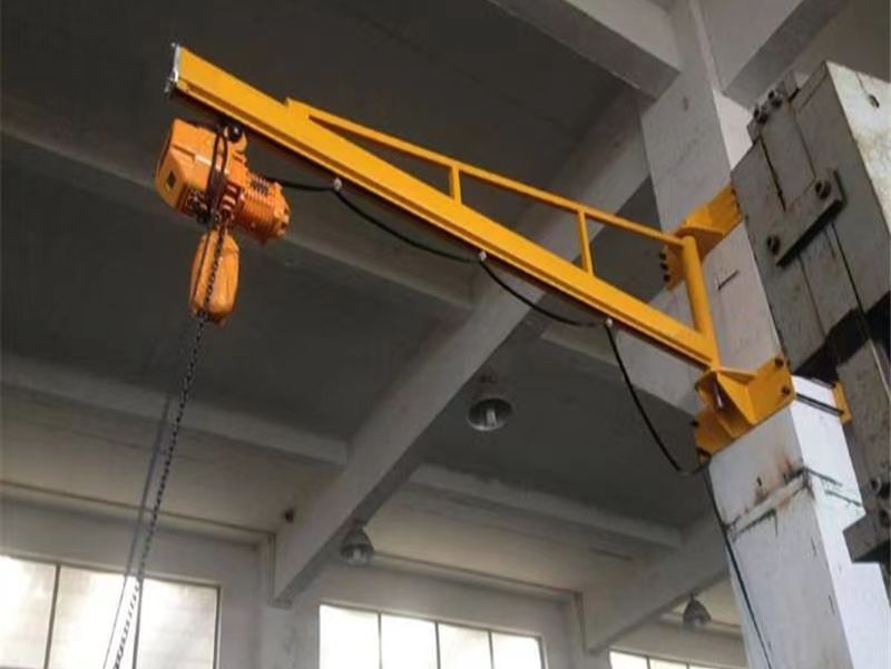 壁柱式懸臂吊、可以安裝在柱子上的懸臂起重機(jī)