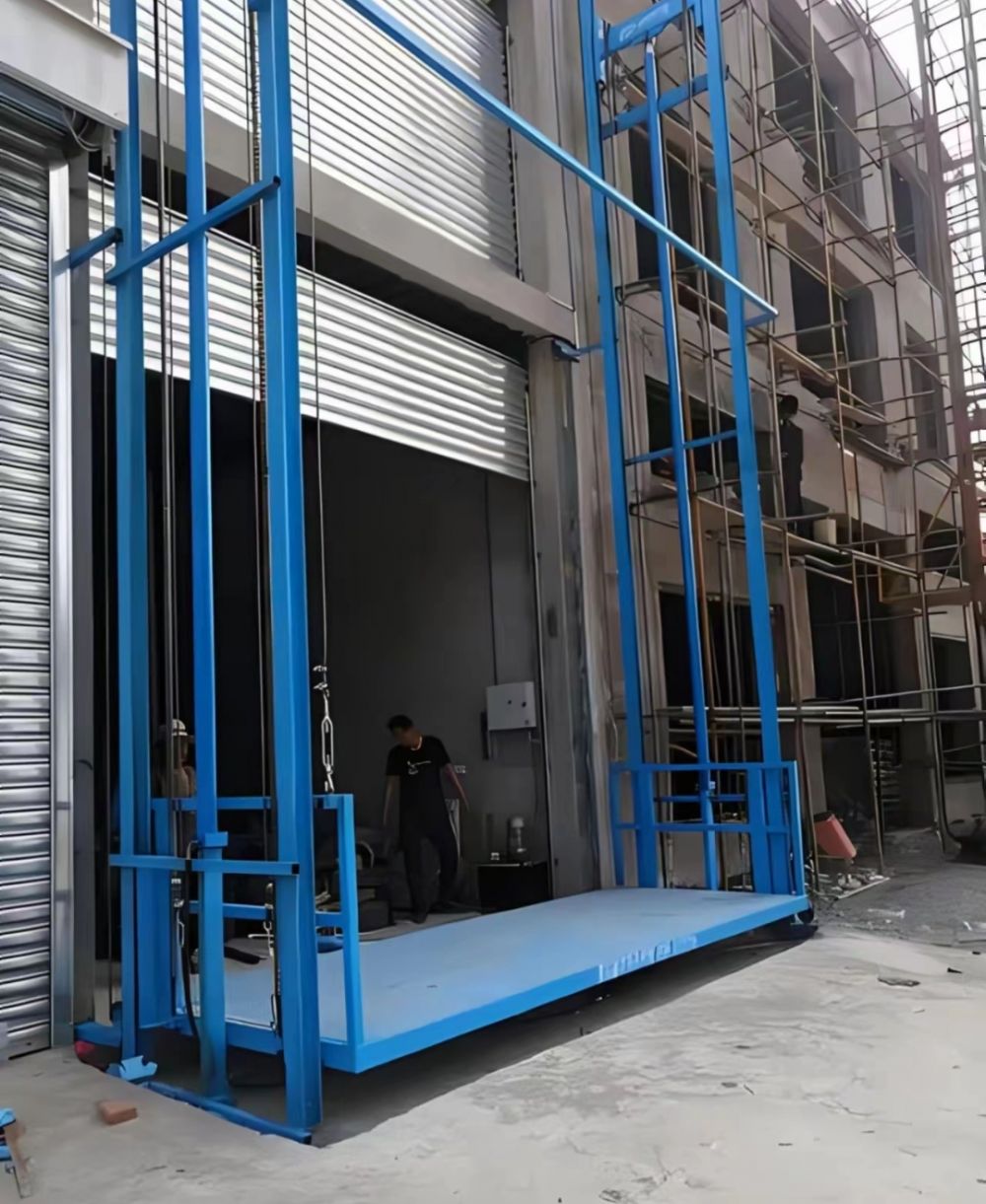 鏈條導(dǎo)軌式液壓升降機(jī)、液壓升降機(jī)、載貨平臺(tái)