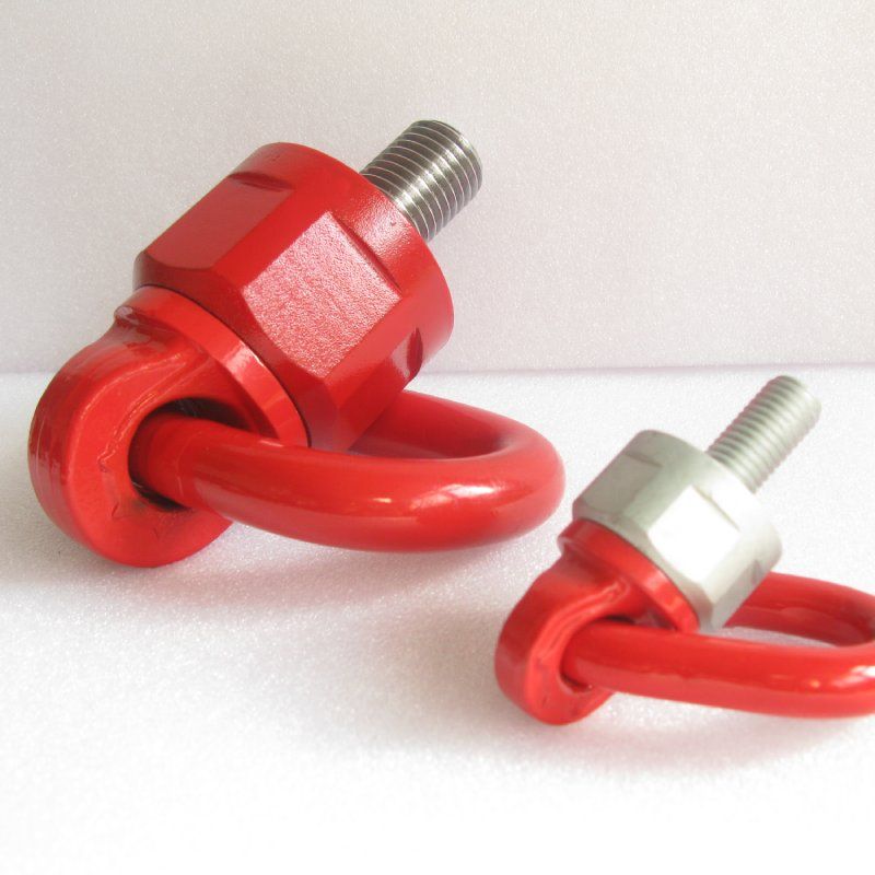 特爾姆旋轉(zhuǎn)吊環(huán)大型起重設(shè)備吊裝萬向吊環(huán)螺栓索具配件