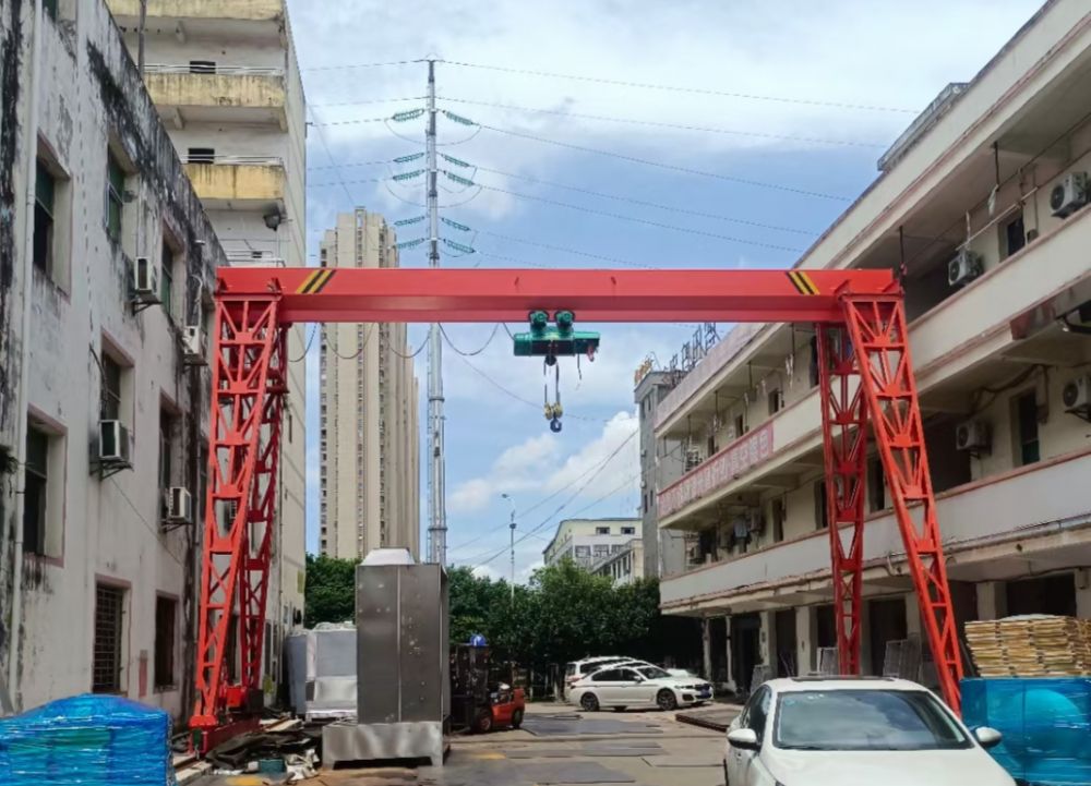 MH型電動(dòng)葫蘆單梁門式起重機(jī)、MH型單梁龍門吊