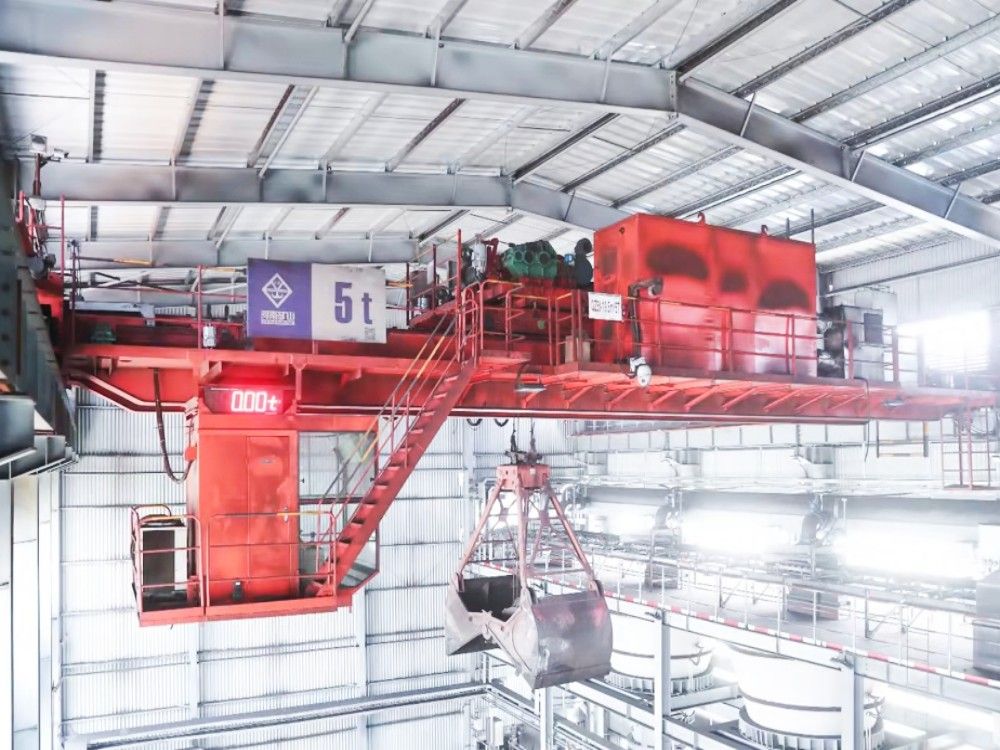 QZ型抓斗雙梁橋式起重機(jī)、抓斗吊、抓斗天車、抓斗航車、礦山起重機(jī)