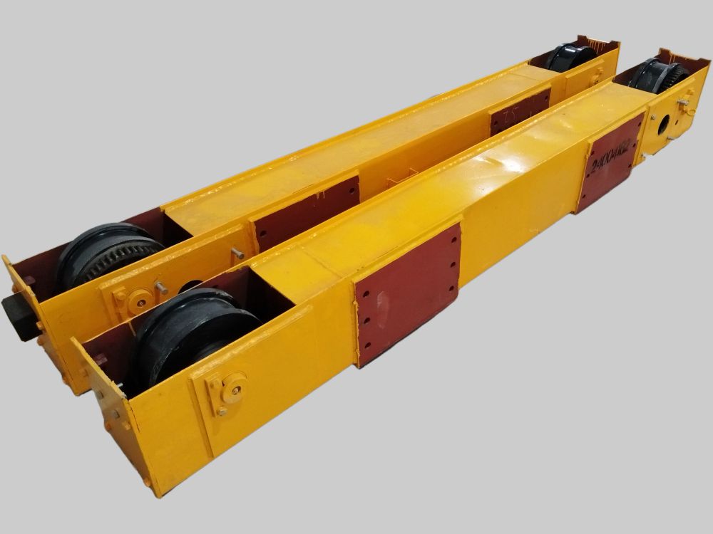 起重機端梁、起重機大車運行機構(gòu)、傳動車輪組